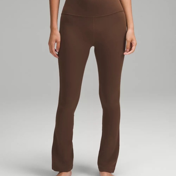 lululemon athletica Pants - lululemon athletica  mini Flare Pants regular 
color :Java